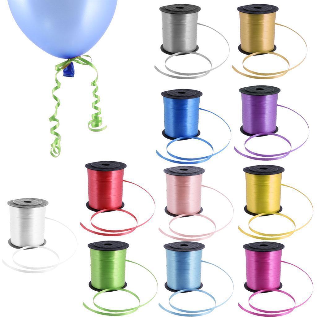 2pcs 225M Color Balloon Curling Ribbon Wedding Baloon Ribon