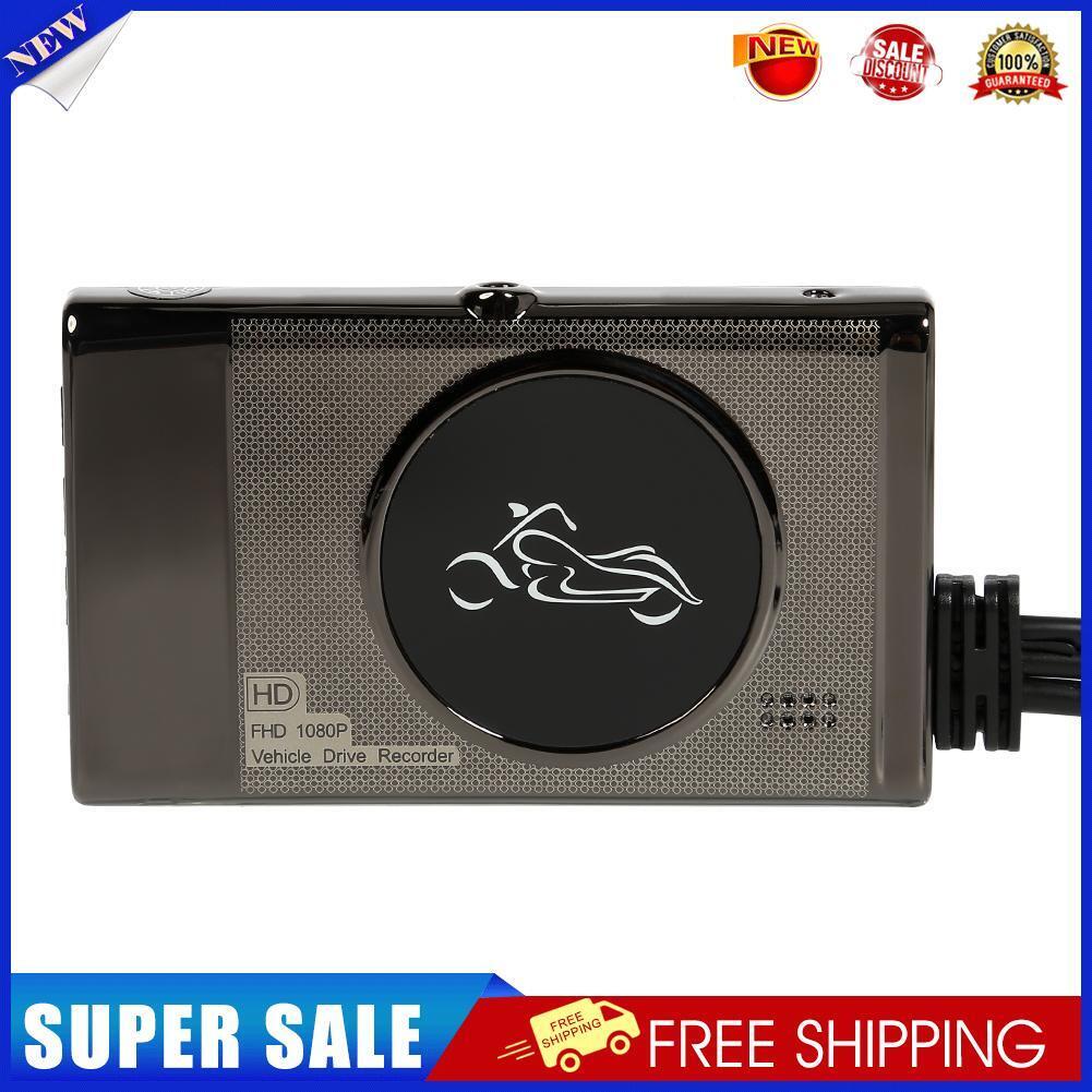 SE600 Motorcycle DVR Front+Rear View Waterproof Lens Dash Cam G-sensor