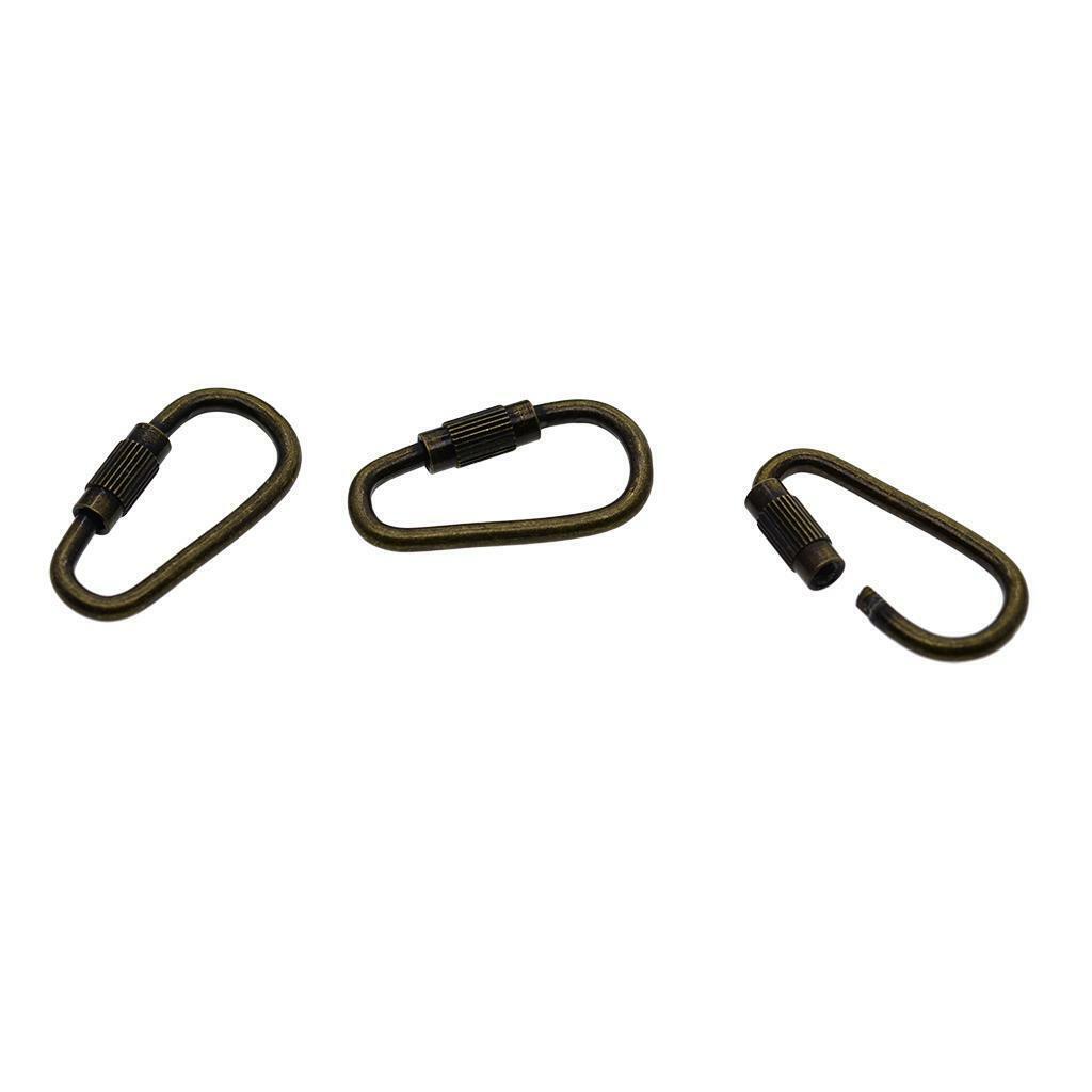 50x -functional Screw  Carabiner Clasp Key Chain  Key