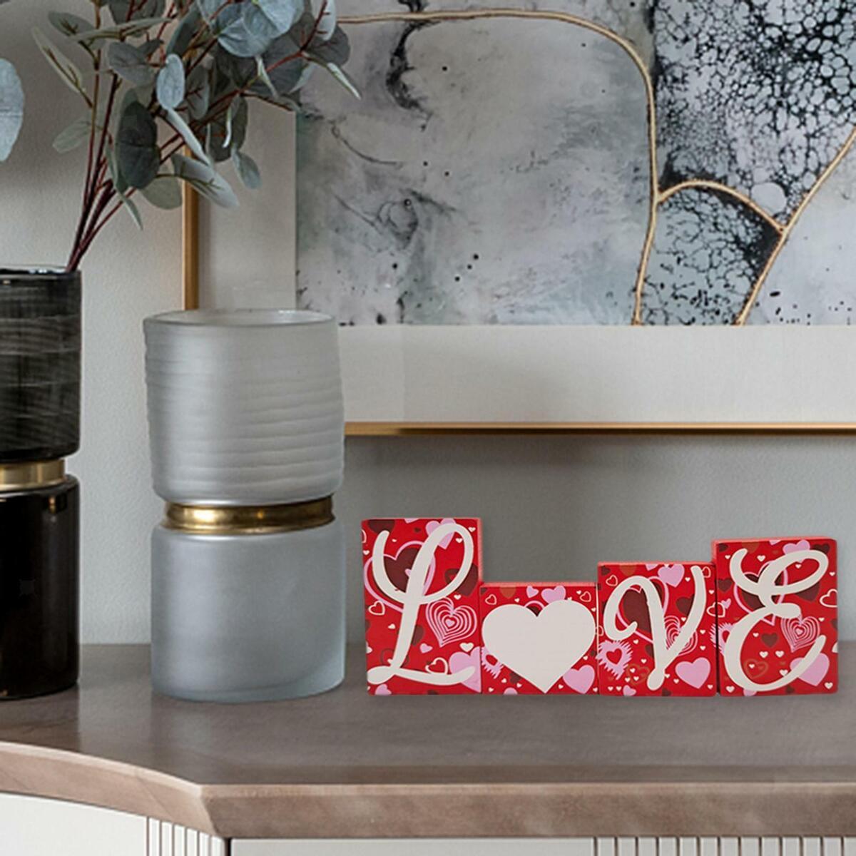 4x  Sign Romantic Gifts for Man   Husband Dinner Table Decor