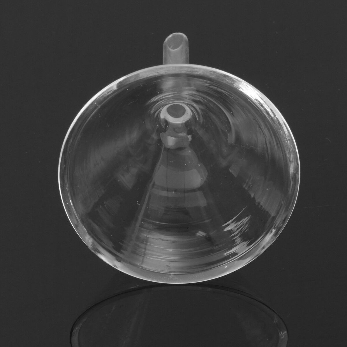 Dia 60mm Glass Powder Filter Triangle Funnel Chemistry Laboratory Lab Glassware