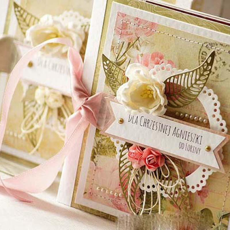 Hollow Leaves Metal Cutting Dies Scrapbooking Stencil Die Cuts Card Embossing
