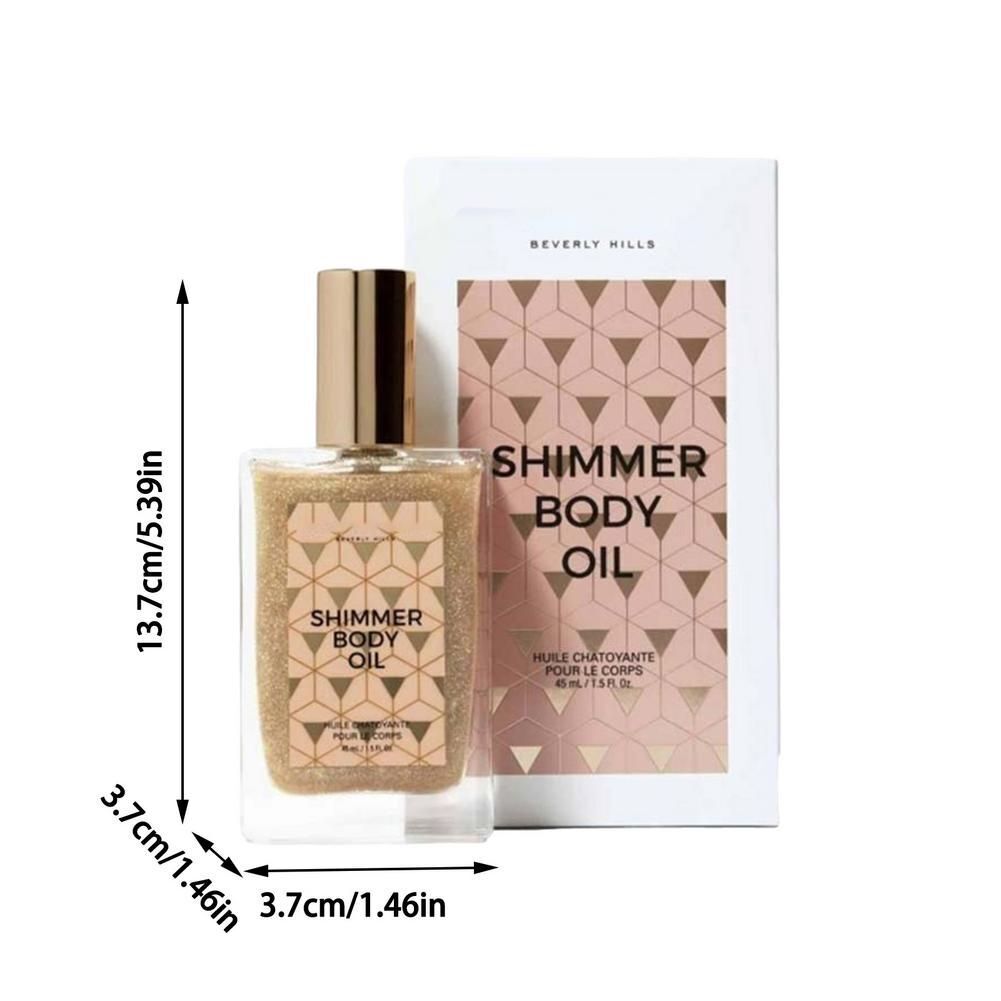 Oil Spray Body Highlighter Liquid Body Highlights High Gloss Oil Highlight
