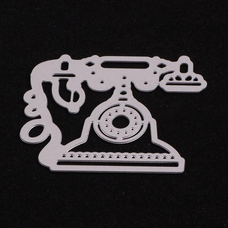 Telephone Metal Cutting Dies DIY Scrapbooking Paper Stamping Die Decor