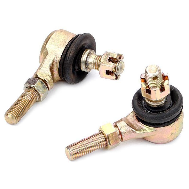 2Pcs Easy Installation 10mm M10 Tie Rod Ball Joint for 50-250cc ATV Quad