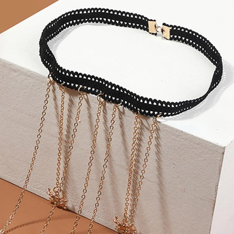 Fashion Long Tassel Leg Chain Women Gothic Style Thigh Chain Punk Jewelry
