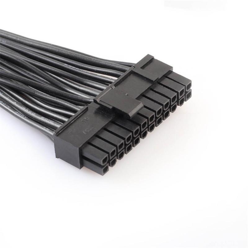20+4 Pin Chassis Power Start line Three PSU Extension Cable (L 1ft/30cm)