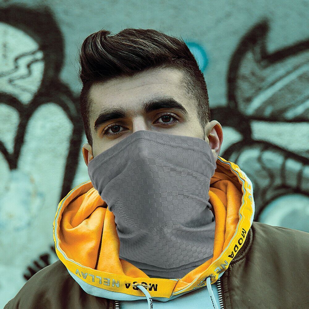 Fishing UPF50+ Cool Neck Gaiter Face Cover Breathable Bandana Tube Scarf