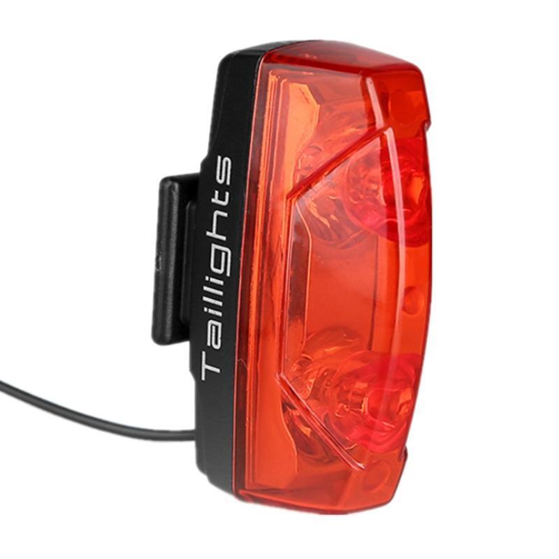 Bicycle Taillights Warning Lamp Bike Tail Light Self-Powered Magnetic Induction
