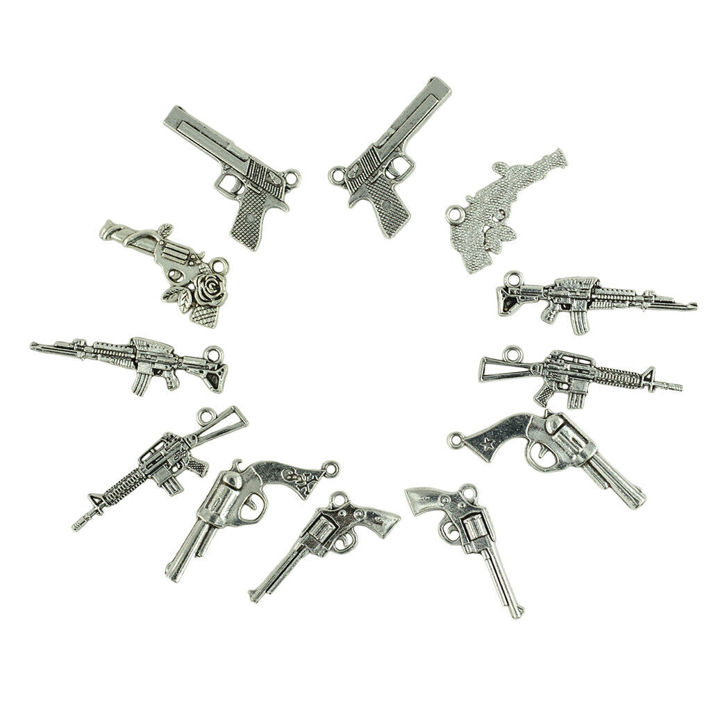12pcs Tibetan  Pendant for Crafting Jewelry Making Accessories
