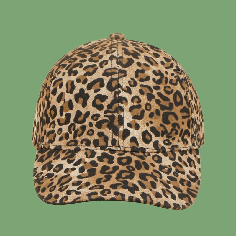 Dad Hats for Men Women Baseball Caps with Printed Leopard with Wide Curved Brim