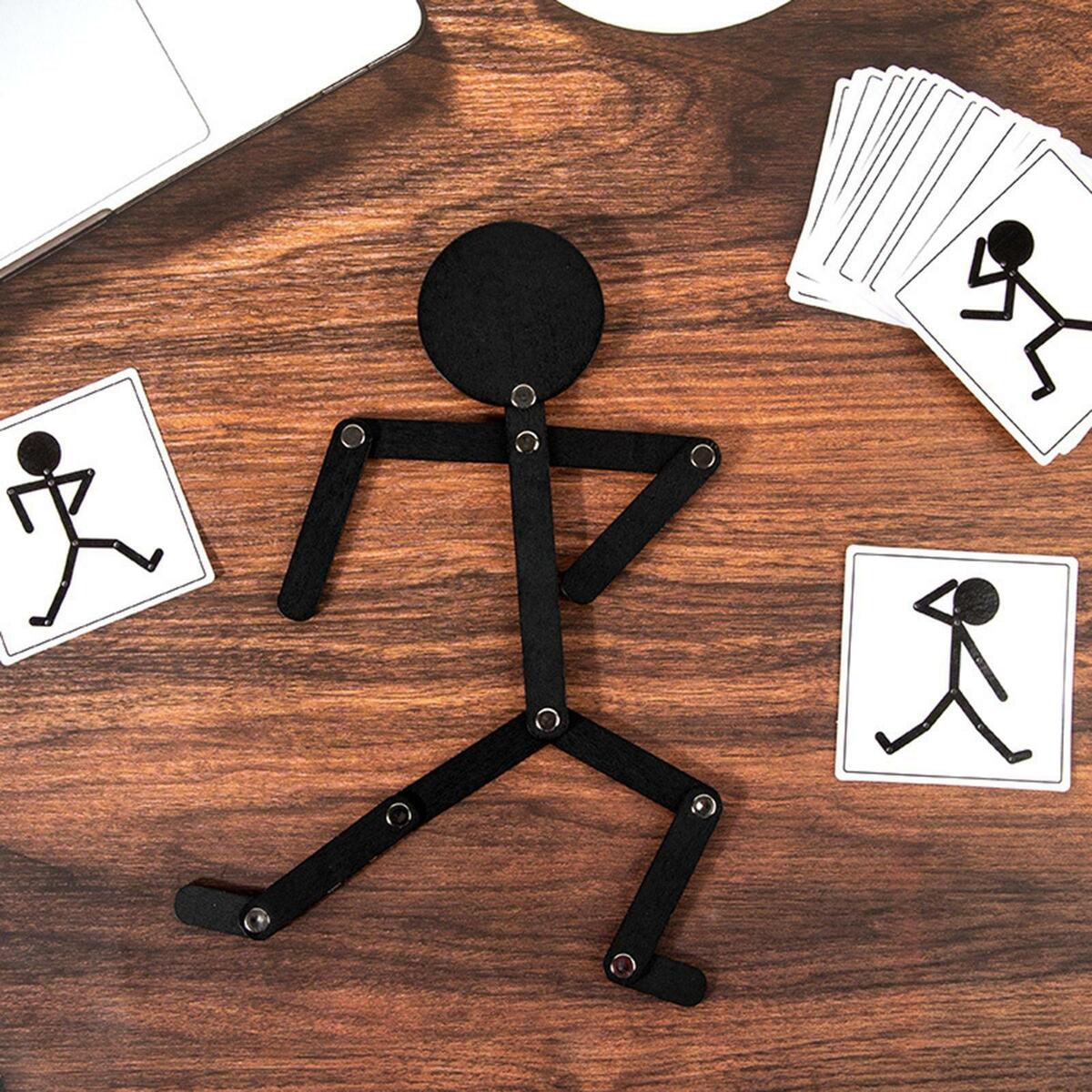 Creative Puzzle Wooden  Movements Changing for Toddlers Birthday Gift