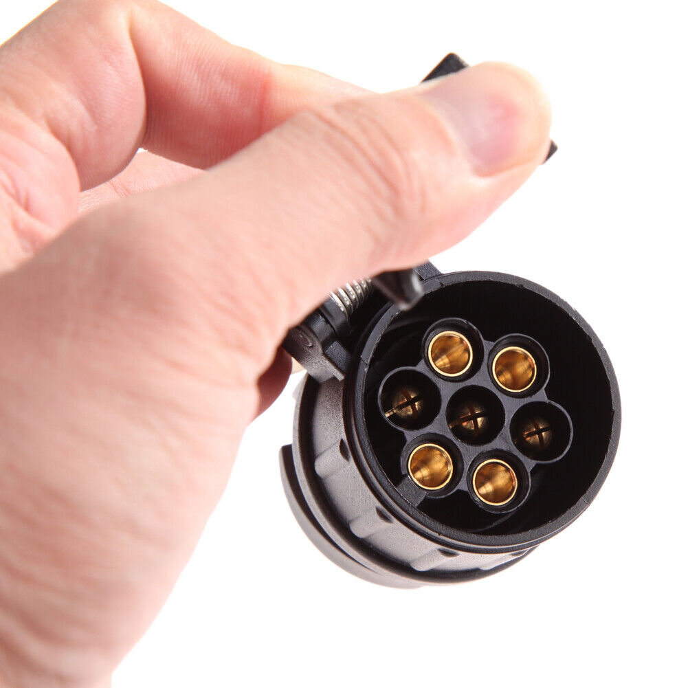 12V 13 To 7 Pin Plug Adapter Electrical Converter Truck Trailer Connector