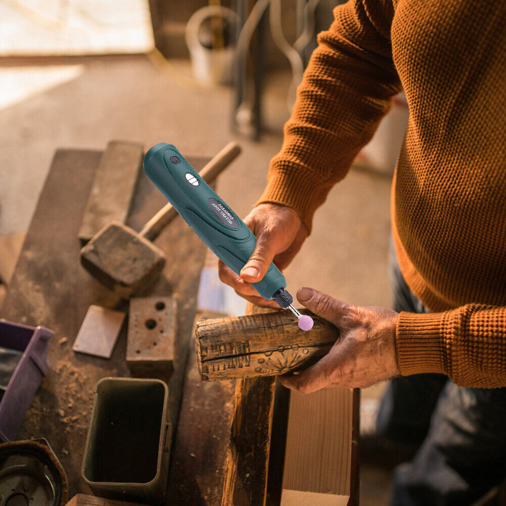 3.7V Cordless Electric Drill Woodworking Engraving Pen Rotary Tools Kit