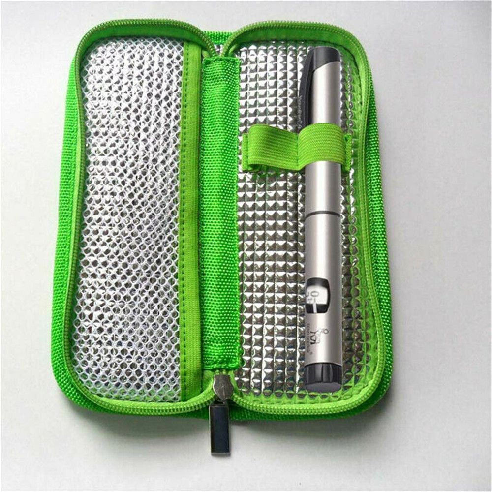 Oxford Portable Travel Case Medical Cooler Pill Protector Insulin Cooling Bag