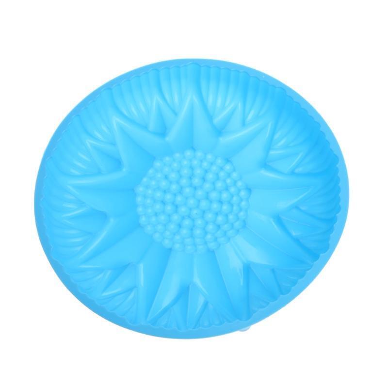 10" Large Sunflower Silicone Fondant Cake Mold Chocolate Dessert Mould DIY Tools