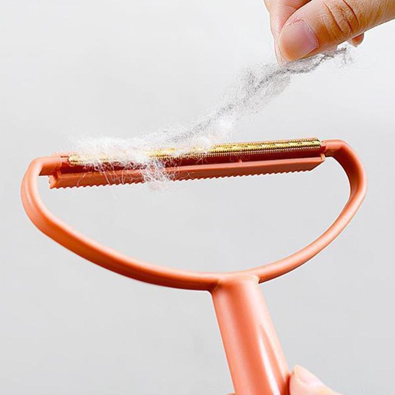 2pcs Portable Hair Remover Manual Clothes Lint Remover Fuzz Shaver Brush Clean