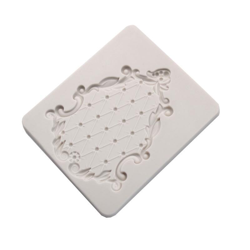 Silicone Cookie Cutters European Style Picture Frame Baking Tool Cake Decoration
