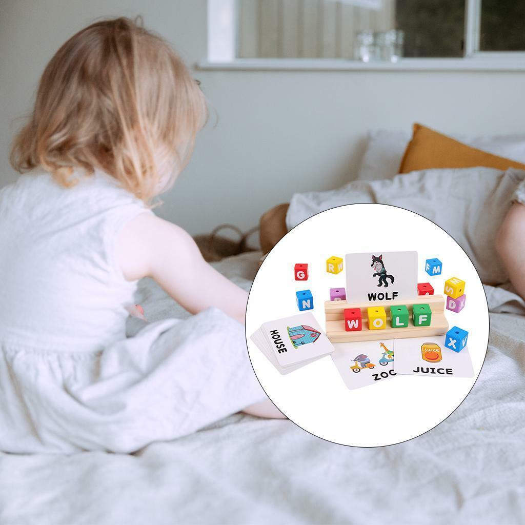 Movable Matching Letters Game Letter Puzzle Educational  for