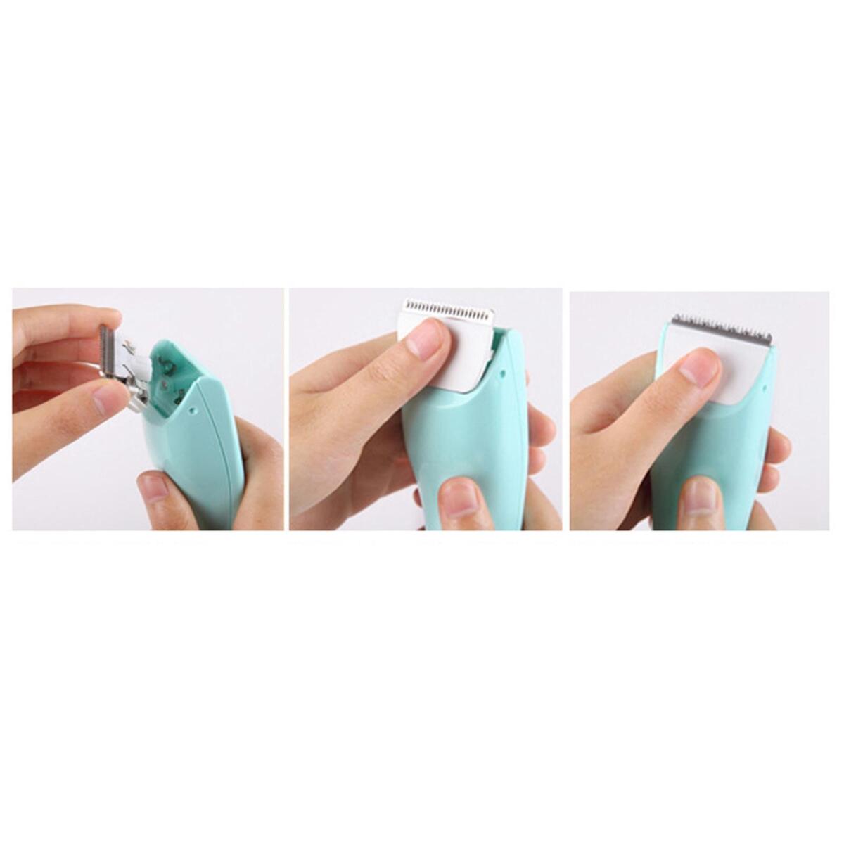 Ceramic Blade Electric Kids Hair Trimmer USB Charging for Child Fine Hair