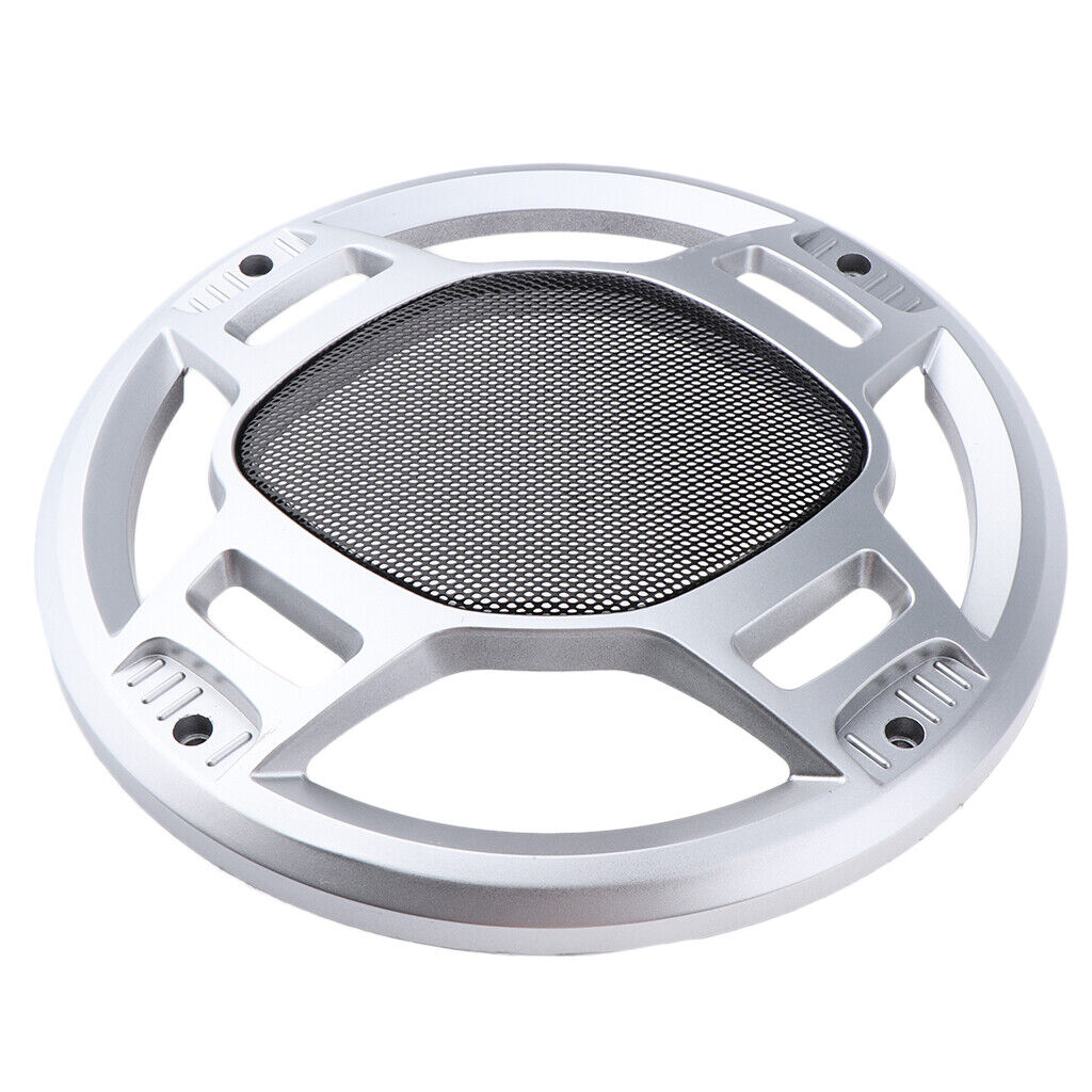 2Pcs Speaker Grills protective case with Screws for Loudspeaker 8 inch