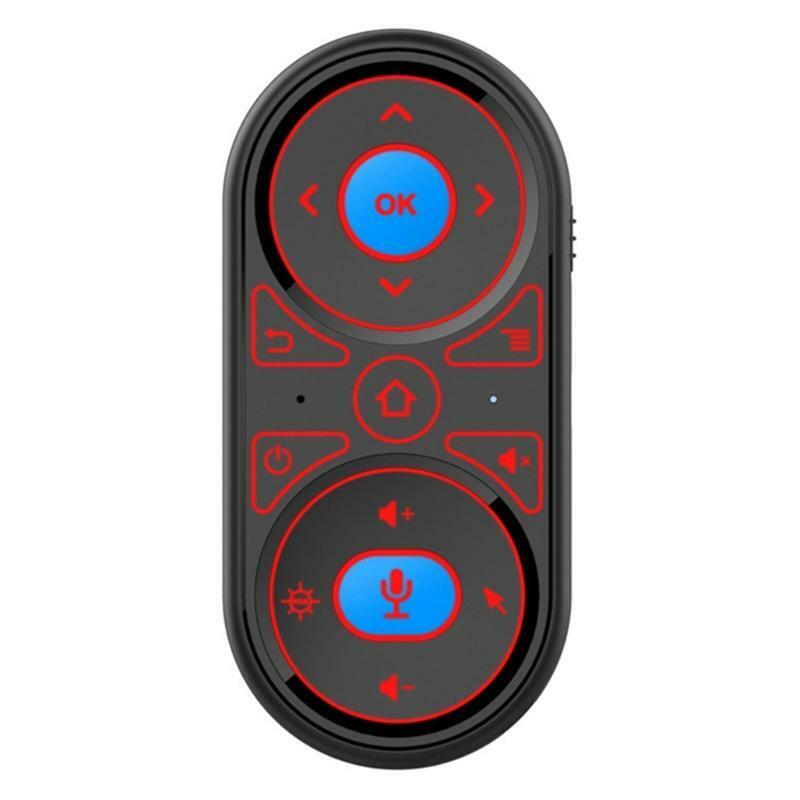 IR Learning Backlit Air Mouse Smart Voice Remote Control Rechargeable Air Mouse