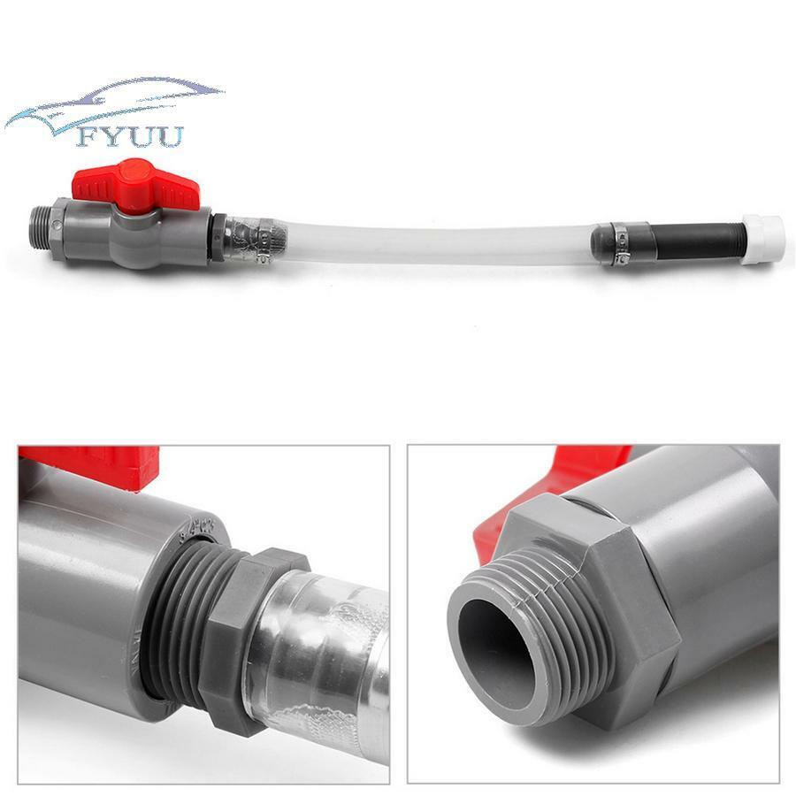 Deluxe VP Racing Fuel Filler Hose Fuel Jug Hose w/Shutoff Vlave Refueling Easier