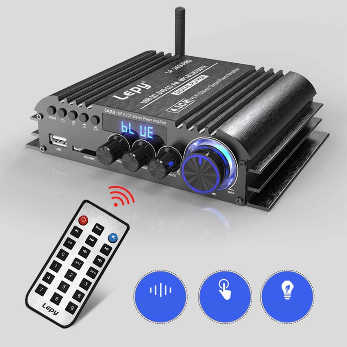 4.1 CH Stereo Amplifier , CD, DVD Coaxial Decoding Input for Tablet
