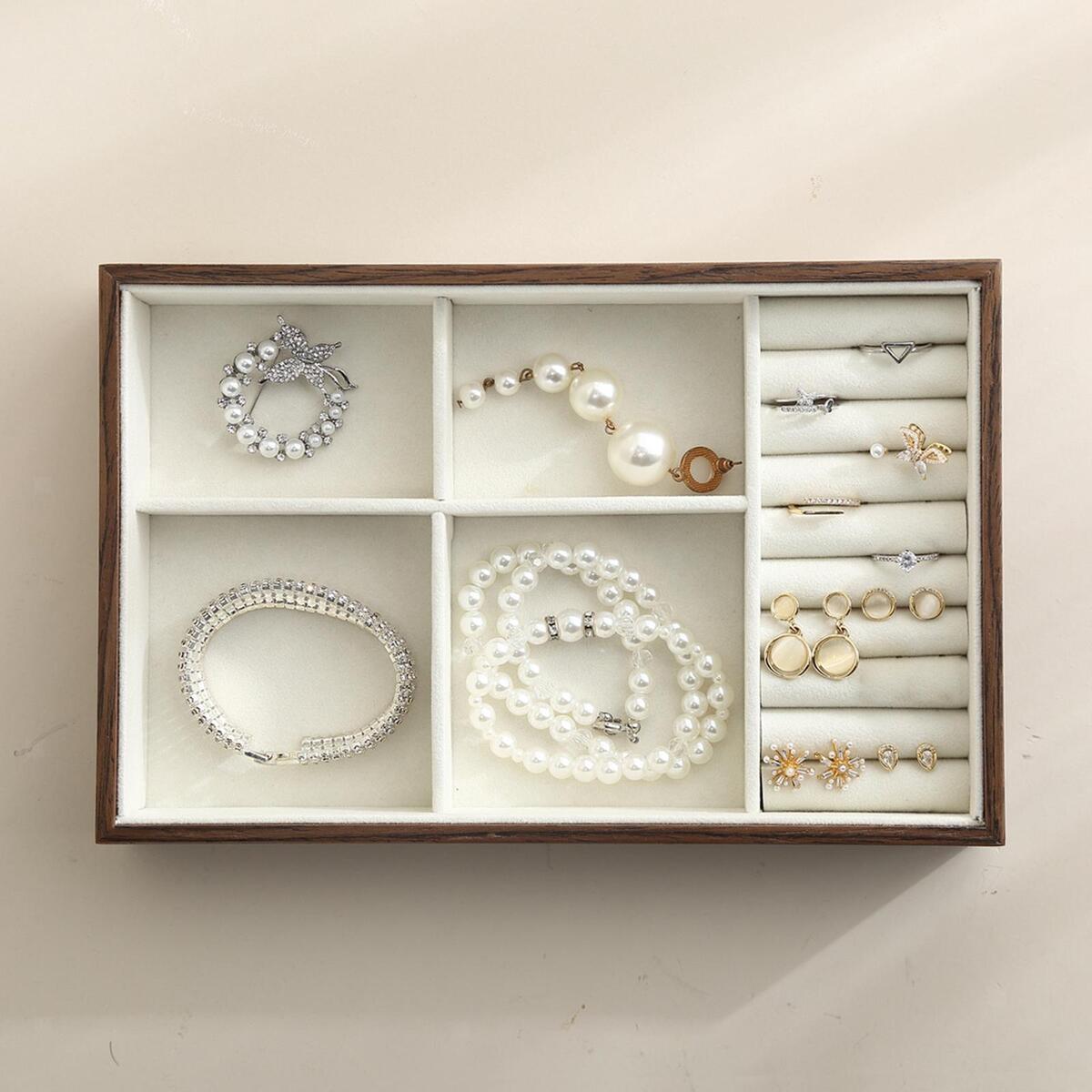 Jewelry Storage  Display Storage Case for Drawer for Bracelet Ring