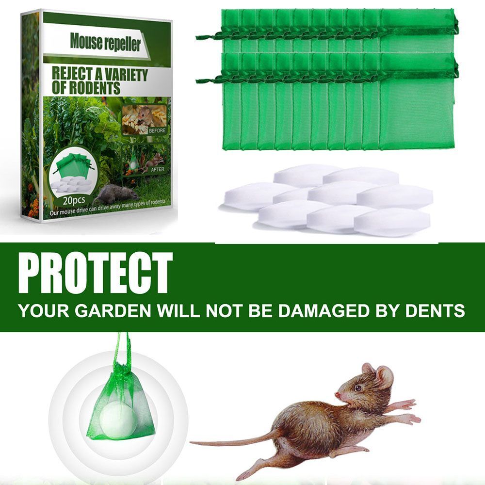 Safe Protection Mice Repeller Keep Mice Out Peppermint Oil Mouse Repeller