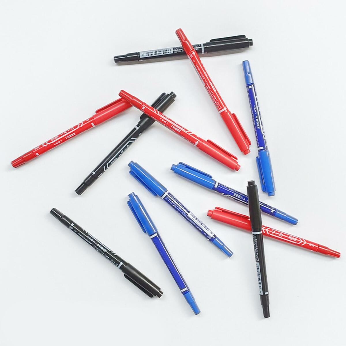 12 x Dual-Ended  Waterproof  for  Coloring Journal Pen