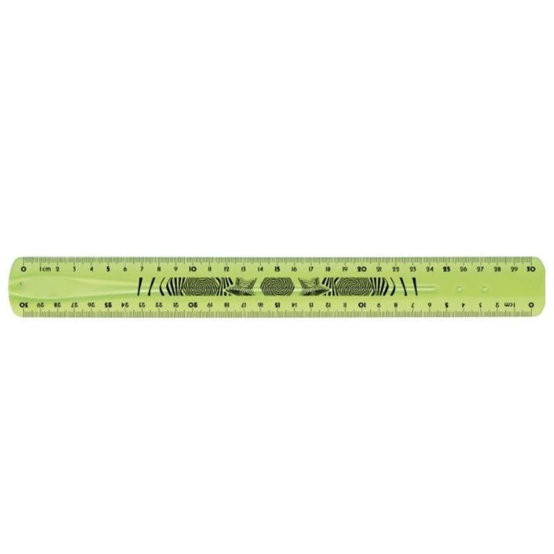 Math Drawing Ruler Soft Plastic Ruler Fit for Circumference Length Measurement