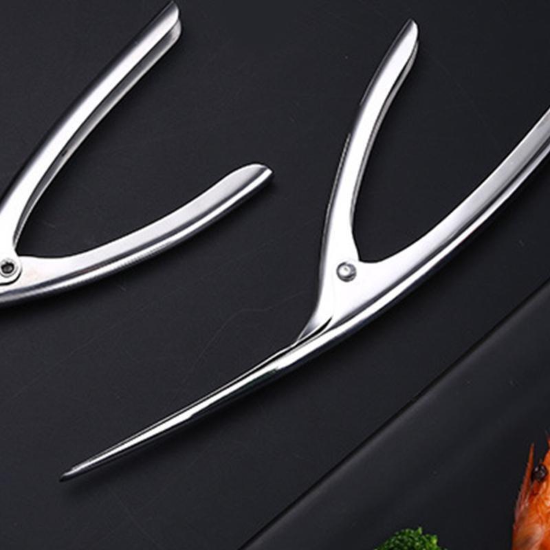 Shrimp Peeler Portable Stainless Steel Shrimp Deveiner Lobster Prawn Peeling