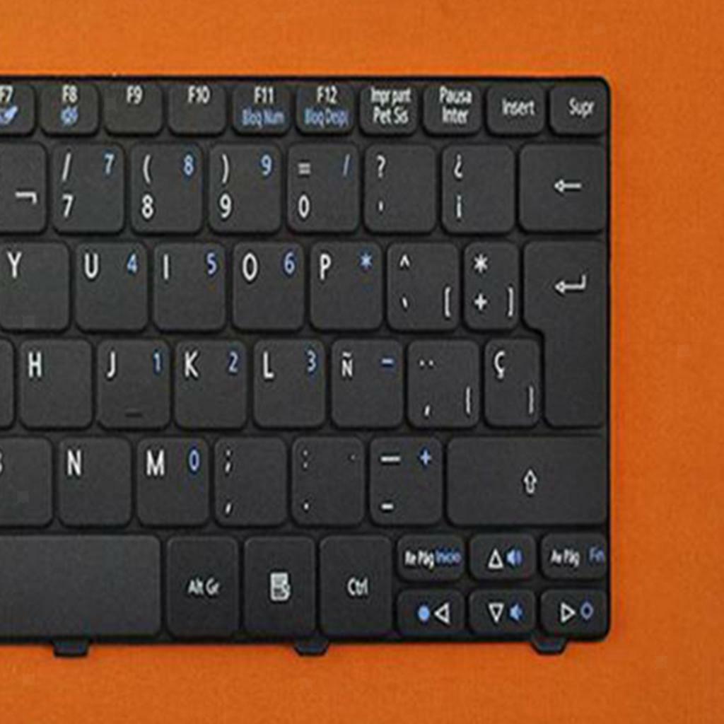 ABS Spanish Notebook Laptop Keyboard Replacement  for