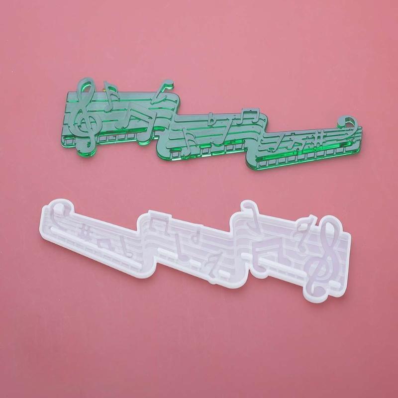 Epoxy Diy Mold Ins Wind Chime Combination Note Wind Chime Set Door Pendant Charm