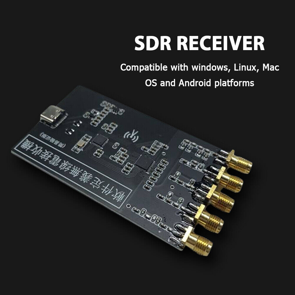 RSP1 FM AM SSB CW Aviation Band Simple 10KHz to 1GHz SDR Radio Receiver