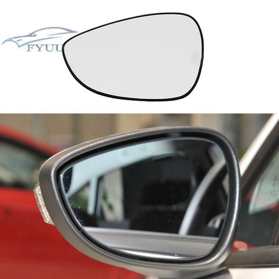 Left Side Wide Angle Wing Door Mirror Glass Relacement For Ford Fiesta 2008-2017