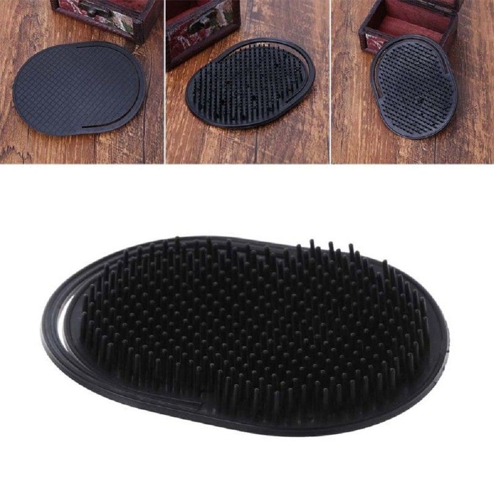 Mustache Palm  Fashion Beard Brush Shampoo Comb Styling Tool Pocket Hair Comb