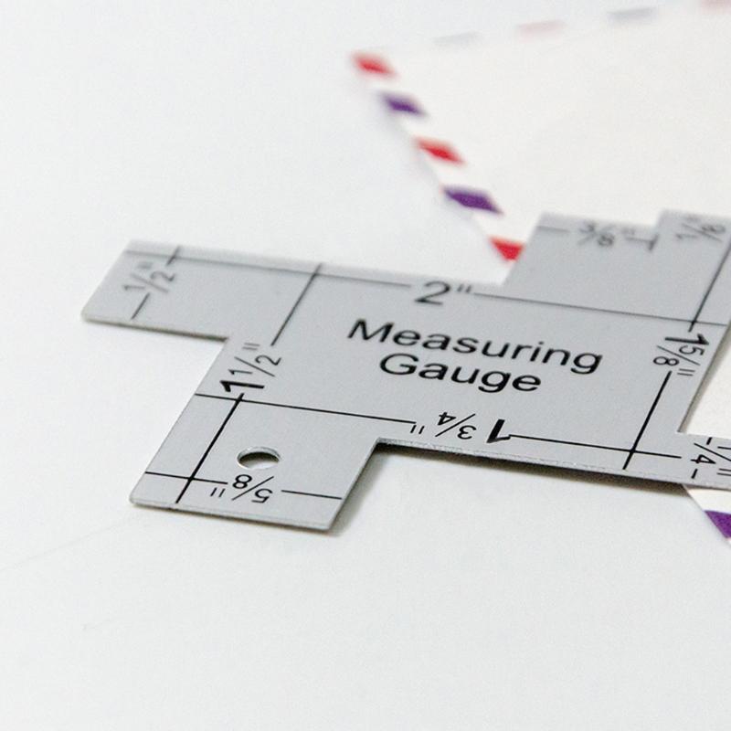Portable Measuring Gauge Inch Scale Sewing Guide Ideal for Quilting Measuring