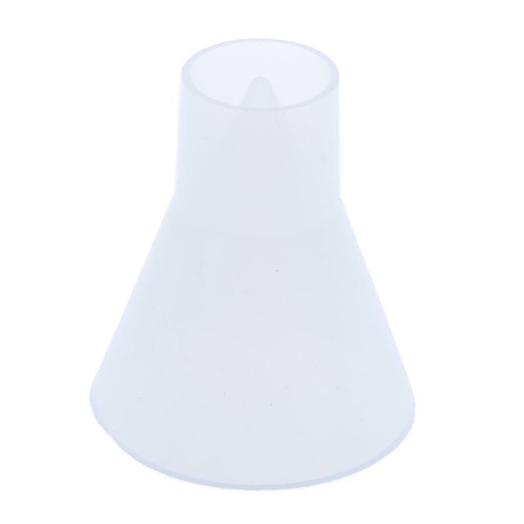 Set of 2 Cone Shaped Silicone Molds Art Casting Jewelry Making 50mm and 60mm