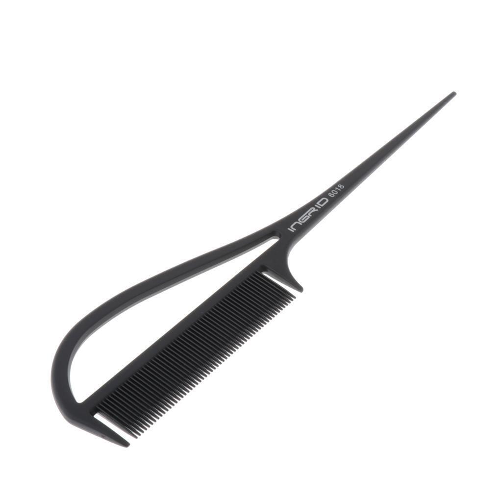 Black    Teasing Comb Finishing  Barber Styling Comb