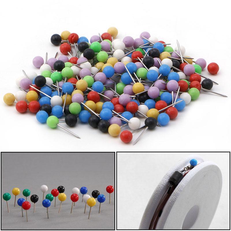 Multi-Color Fishing Pin for Fasten Fishing Line Winder Reel Spool Tackle 100pcs