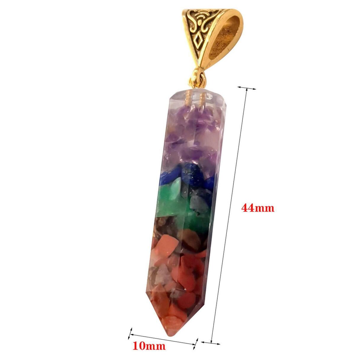 Hexagonal Necklace Spiritual  Conical Shape for  Mom Girlfriend
