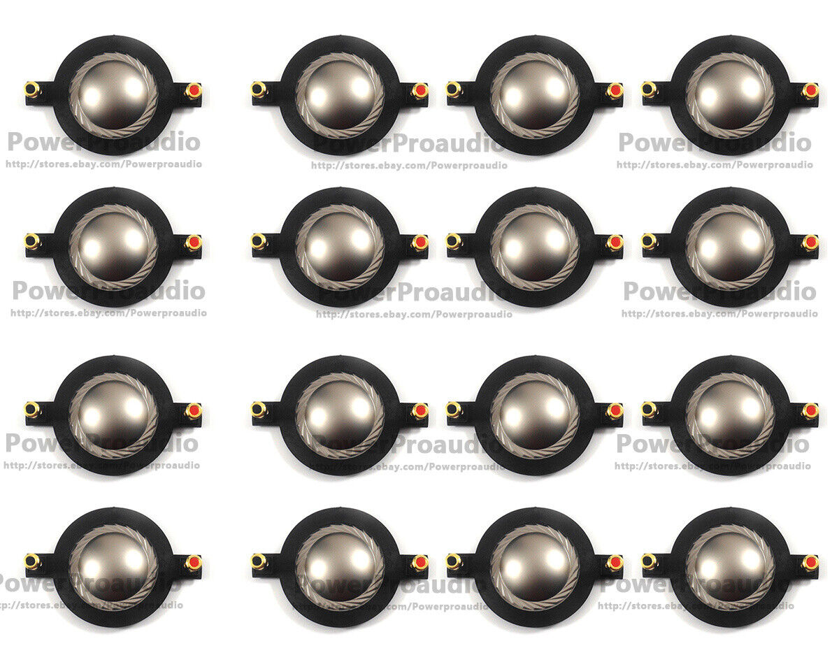 16pcs Replacement Diaphragm for B&C DE45-8 Driver, B&C MMD45, 44.4mm 8 Ohm