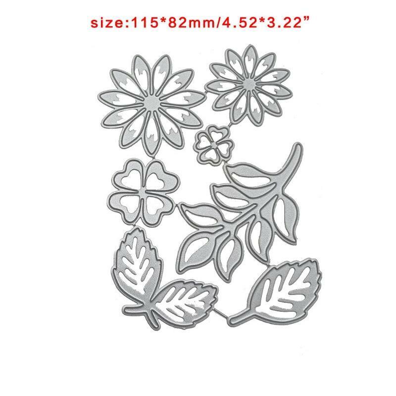 Various Leaves Metal Cutting Dies Stencil DIY Scrapbooking Album Paper Card
