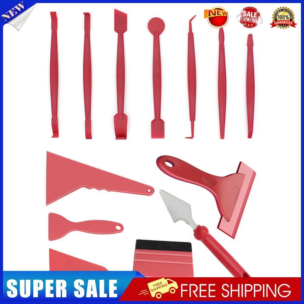 13pcs/set Car Vinyl Wrap Tool Kit Film Wrapping Window Tinting Squeegee