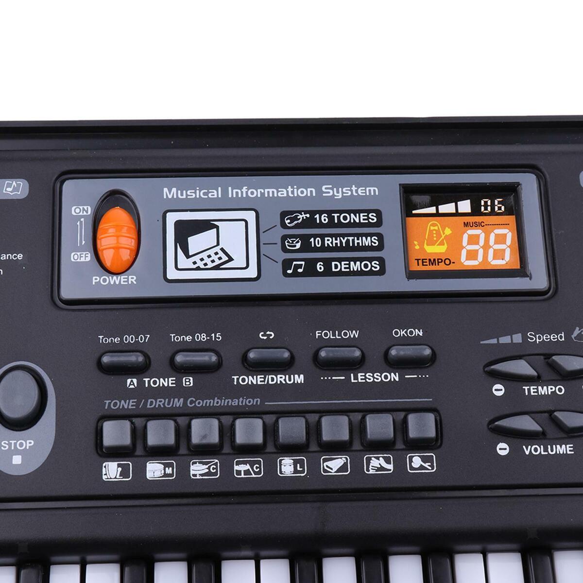 Piano Keyboard Professional Musical Instruments  Music Learning