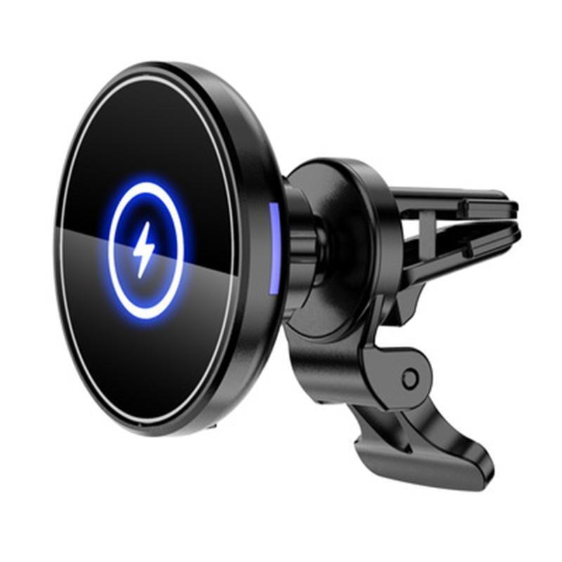 Wireless Magnetic Charger for Phone 12 Series Fast Charging Clamping Air Vent