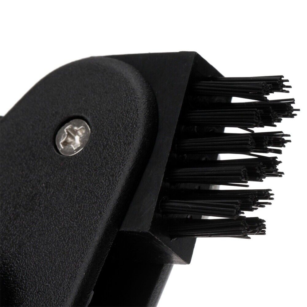 5in1 Golf Gadget Divot Tool Groove Cleaner Marker Brush Score Counter Belt Clip