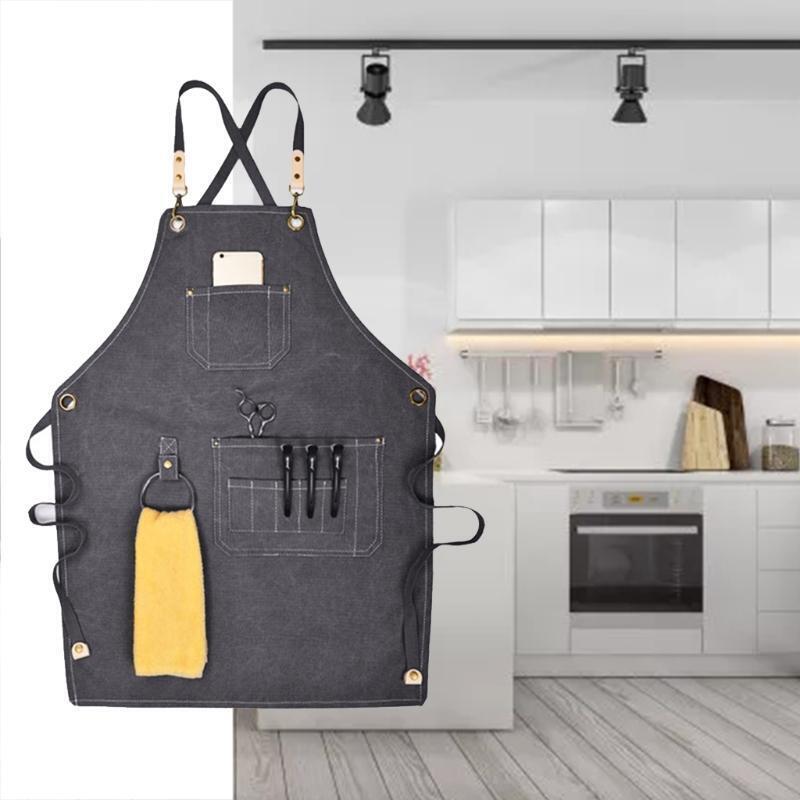 2Pcs/Pack Cooking Aprons Accessaries for Chef Waiters Grilling Aprons Straps Kit